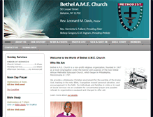 Tablet Screenshot of bethelamebabylonny.org